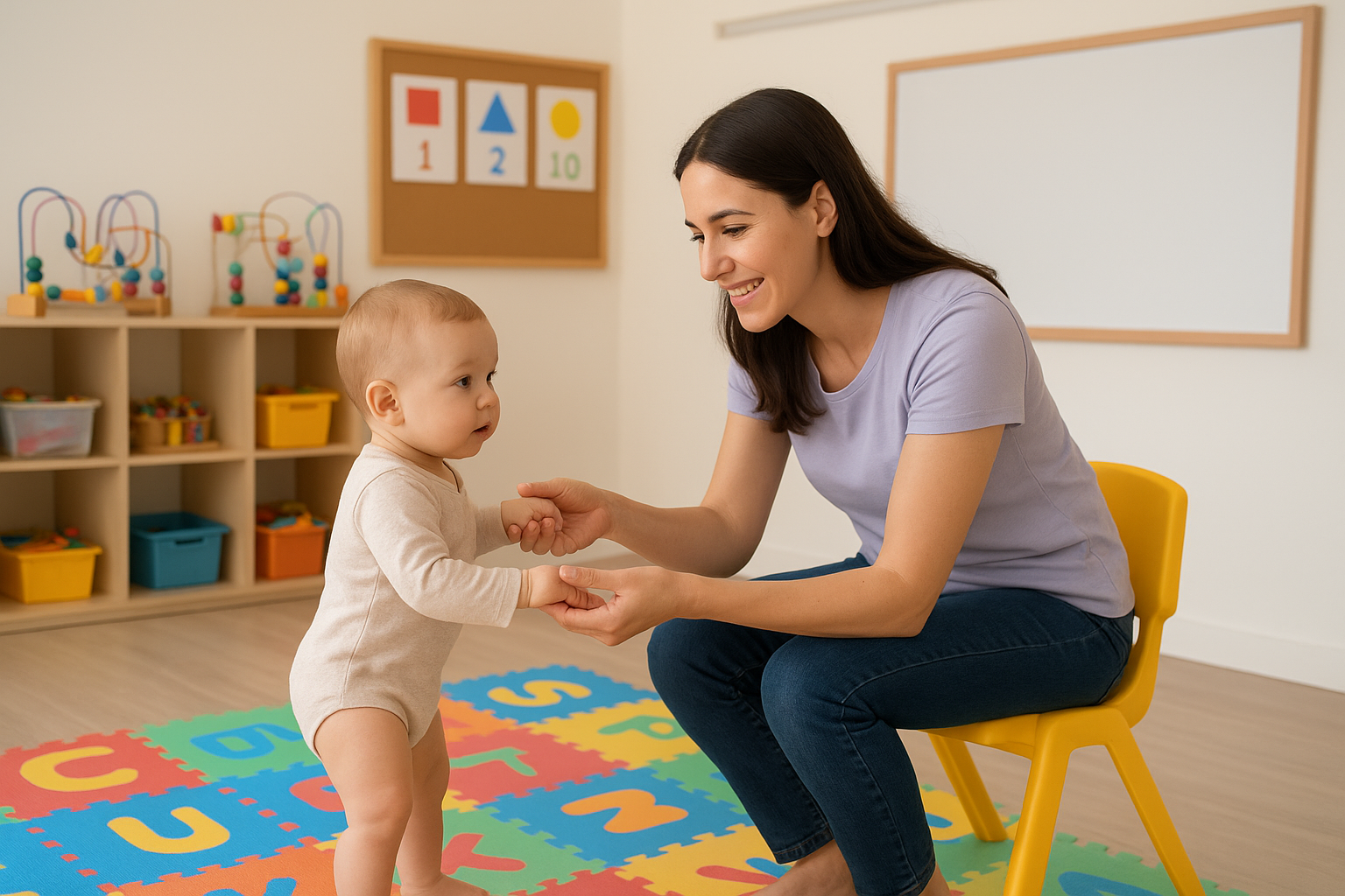 Bebeklerle Oyun Temelli Etkinlik